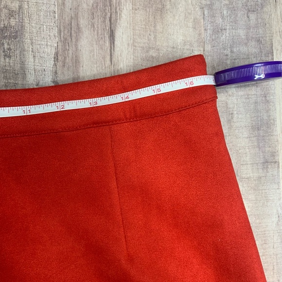 Aryeh Suede Zip Down Skirt - Picture 6 of 10